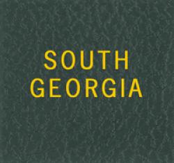 Scott Specialty Series Green Binder Label: South Georgia