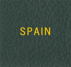 Scott Specialty Series Green Binder Label: Spain
