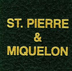 Scott Specialty Series Green Binder Label: St Pierre & Miquelon