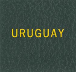 Scott Specialty Series Green Binder Label: Uruguay