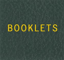 Scott Specialty Series Green Binder Label: Booklets