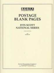 Scott National Series Blank Pages -- Postage