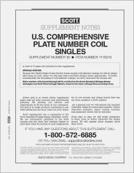 Scott Stamp Album Supplement -- US Plate Number Coil Singles