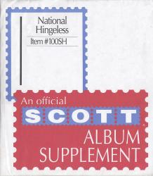 Scott Stamp Album Supplement -- US National Hingless