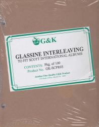 G&K Glassine Interleaving -- Scott International Albums