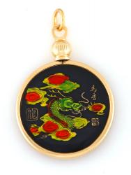 Hand Painted Chinese Year of the Dragon Pendant (1928, 1940, 1952, 1964, 1976, 1988, 2000, 2012)